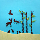 Forest Tree Pole Design Metal Cutting Dies For DIY Scrapbooking Album Card|SP