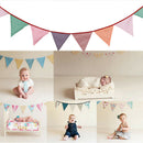 Printed Cloth Decoration Flag Banner Pennant For Wedding Birthday Party Dec
