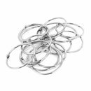18pcs 56mm Book Hoop Binding Rings Scrapbook Album DIY Loose Leaf Ring P4O6