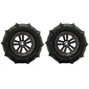 2pcs RC Car Plastic Wheel Tires 85mm for for Xinlehong Q901 Q902 DIY Part
