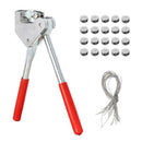 Plier 20Pcs 10x5Mm Sealed Beans Sealing Wire Lead Seal Sealing Pliers Calip H8G2