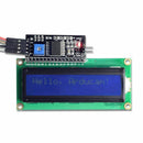 1602 16x2 Serial HD44780 Character LCD Board Display with White on Blue Bac