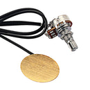 Piezo Transducer Pickup with Knob For Acoustic Guitar Ukulele Violin Mandolin