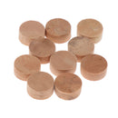Set of 10 Round Trumpets Cornet Water Key Cork Pads Dia. 10mm Brass Instrument
