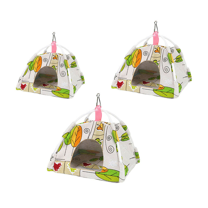 Hamster Rabbit Chinchilla Squirrel Tent Teepee House Sleeping Cave Bed S