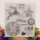 Christmas Ornaments Silicone Clear Stamps for DIY Scrapbooking/Photo Album