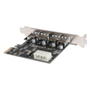 USB3.0 Expansion Card 4 port PCI-E to USB3.0 Computer Expansion Card