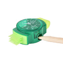 Watches Sliced Pencil Sharpener With Erasers Brush for Office School Supplie  3C