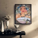 5D DIY Full Drill Diamond Painting Cleaning Face Cross Stitch Embroidery