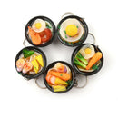 Ramen Lanyard  Design Simulation Food Keychain Noodles Vegetables Kids Toys3cR