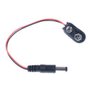 1x 9V DC Battery Power Cable Plug Clip barrel jack connector for  DIY 3CA