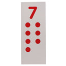 Baby Kids Montessori Mathematics 1-10 Numbers Card Chips Counting Toys Gift