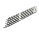 5 Pcs T12 Series Solder Iron Tips for Hakko FX951 BAKON 950D Soldering Stat