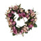 34cm Rose Flower Wreath Hanging Ornaments for Front Door Party DIY Purple