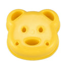 New Little Bear Shape Sandwich Bread Cake Mold Maker DIY Mold Cutter Craft  M8W2