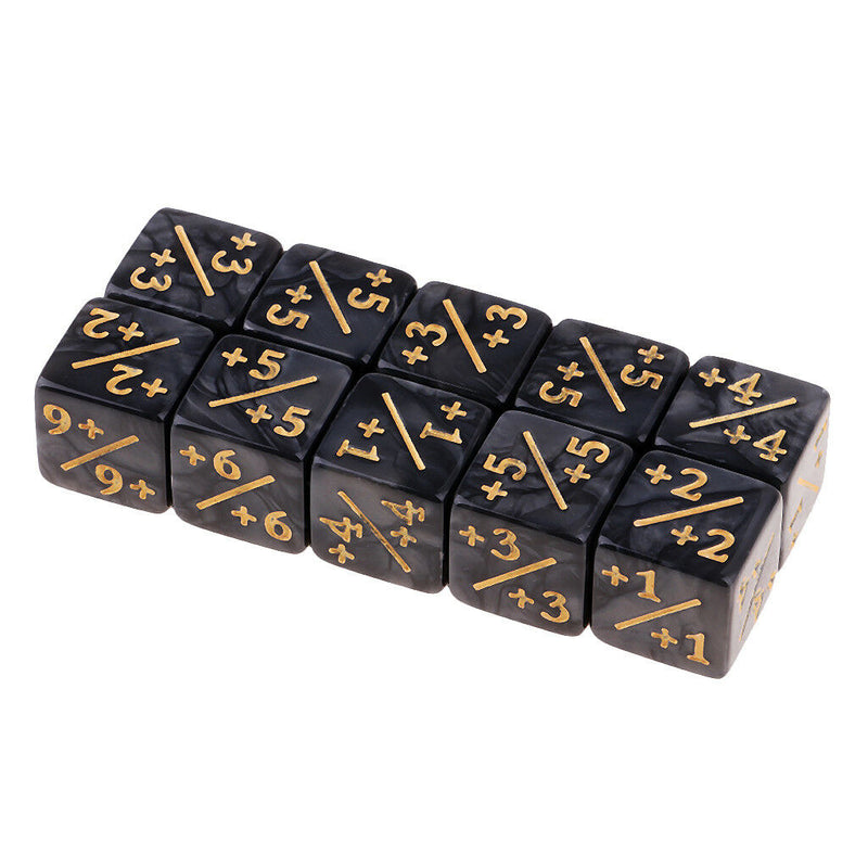 1.6cm 6-side Fractional Dice Educational Learning Teaching Aid Tool 20pcs