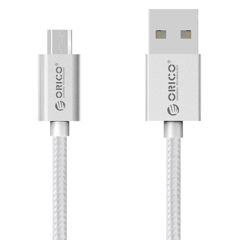 Orico Edc-10-V1 3.3Ft Strong Nylon Braided Micro-Usb Charging Data Cable Fo E1T1
