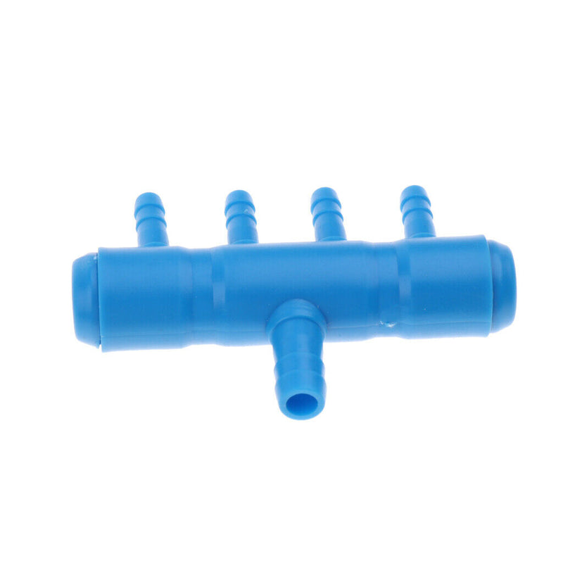 5Piece Aquarium Fish Tank Pond Pump Manifold Air Divider Valve 1 to 4 Outlet