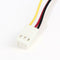 10pcs 12V 3-Pin Male to 3-pin Female PC Fan Power Extension Lengthen Cable