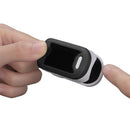 Black Motion Measurement Heart Rate Device Finger Pulse Oximeter Blood Oxyg