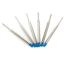 6 ballpoint pen refills 10 cm blue large refill refills V2N4
