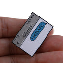 Metal Barack Obama I miss you Hard enamel lapel safety pin Badge 3C