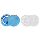 20 Packs Car Polisher Pad Bonnet Set(5 To 6 Inches)Waxing Bonnet Towel for