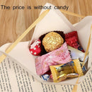 50Pcs/Set Romantic Triangular Candy Box Wedding Favors Party Supplies Paper