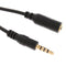 2m Extension Cable for Smartphone Mic Microphone Female to Male
