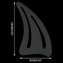 2pcs/set Contour Makeup Template Face Contour Stencil Eyeliner Eyeshadow Stenc&j