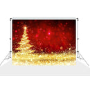 0.9x1.5m Christmas Tree Lighting Background Fabric Child Photo Studio Home Decor