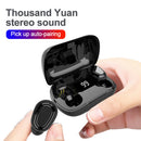 L21pro TWS Bluetooth Wireless Earbuds Waterproof Headset with Mic (Black)