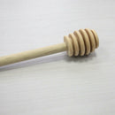 New Wooden Honey Dipper Stick for Honey Jar Long Handle Mixing Stick 3C