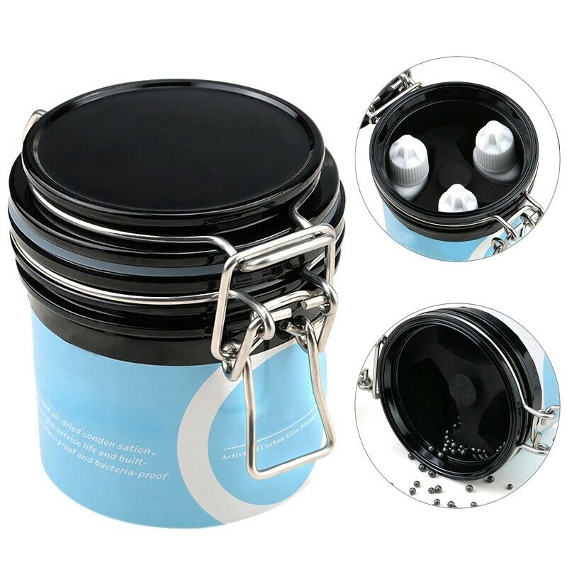 New Eyelash Glue Storage Tank Container Activated Carbon Storage Sealed Sto Y7B2
