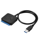 USB 3.0 to 2.5 3.5 inch SATA III Hard Drive Cable 0.5m for Data Transfer