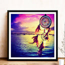 Beach Dreamcatcher Full Drill Diamond Painting DIY Bead Mosaic Kit Craft