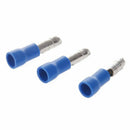 20x Blue Male Insulated Bullet Wire Connector Electrical Crimp Terminal 14-