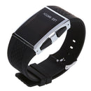 Luxury Digital Mens Red LED Light Sport Wrist Watch Gift Style - Black