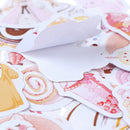 45pcs/box Sweet Girl DIY Diary Stickers Paper Labels Gifts Packaging DecorME
