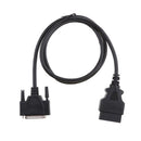 Car Vehicles OBDII Diagnostic Tool DB25 25Pin to OBD 2 16Pin Converter Cable