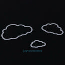 3 Clouds Metal Die Cuts Metal Cutting Dies Scrapbooking Embossing Folder Cards