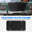 License Plate Frame US America Canada Thick Silicone License Plate Tag Holder