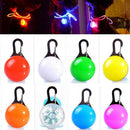 2pc LED Collar Light Up Dog Cat Night Safety Clip Decor Bulb Collar