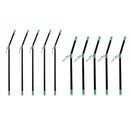 10pcs Anti- Feeder Leger Booms with Snap Link Pack for Rigs 15cm 20cm
