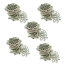 100Pcs Dreamcatcher Charm Pendants Connector 4 Holes for DIY Jewelry Making