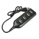4 Port USB 2.0 High Speed Mini Hub Socket Pattern for Laptop PC