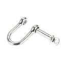 10PCS U Shape Stainless Steel Adjustable Anchor Shackle Outdoor Rope Para c