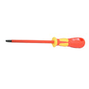 4Pcs Flat Insulated Screwdriver Made Of Steel Material Covered By Plastic