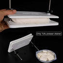 Curved Plates Easy Clean Water Removing Restaurant Tofu Press Kitchen Tool DIY