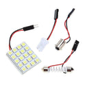 Car Interior DC 12V 5050 20SMD LED White Light Festoon Dome Lamp Panel
